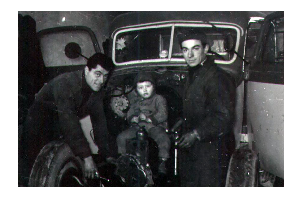 Autofficina Gastaldi - Romildo Gastaldi in una foto d'archivio